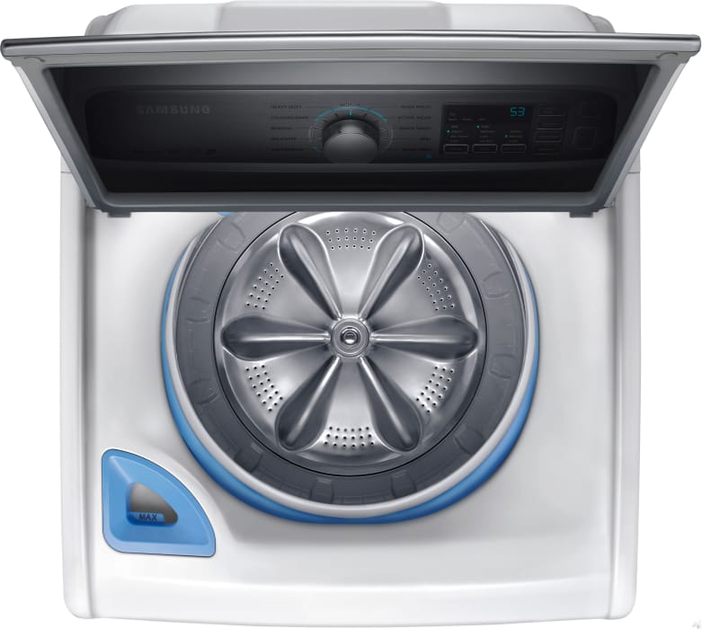 Samsung WA48H7400AW 27 Inch 4.8 cu. ft. Top Load Washer with 11 Wash