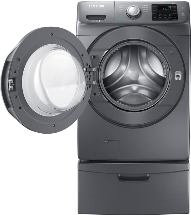Samsung WF42H5200AP 27 Inch 4.2 cu. ft. Front Load Washer with Steam