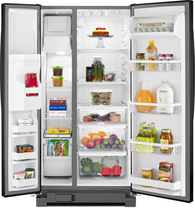 Whirlpool WRS322FDAB 33 Inch SidebySide Refrigerator with AccuChill