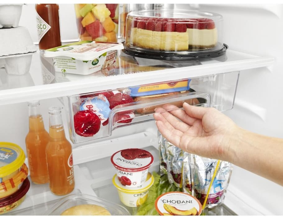 Whirlpool WRT518SZFM 28 Inch Top Freezer Refrigerator with 18 Cu. Ft