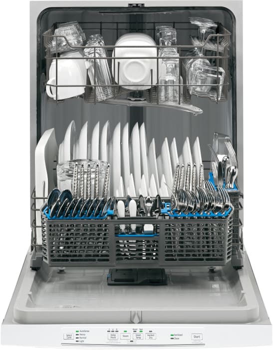 GE ADT521PGFWS Fully Integrated Dishwasher with 16Place Settings, 4 Wash Cycles, 8 Options
