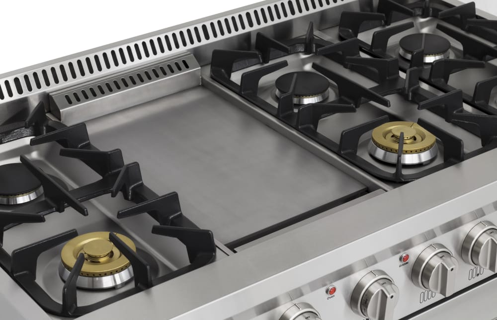 AGA APRO48AGSS 48 Inch Freestanding Gas Range with Convection, Infrared