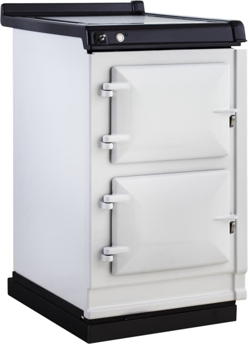 AGA AHCWHT 20 Inch Freestanding Electric Range with 1 Warming Plate Element, Double Oven, Manual