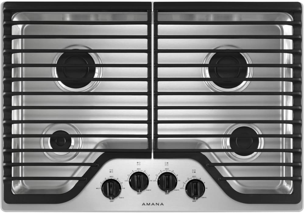 AEC6540KFB by Amana - 30-inch Electric Cooktop with Multiple