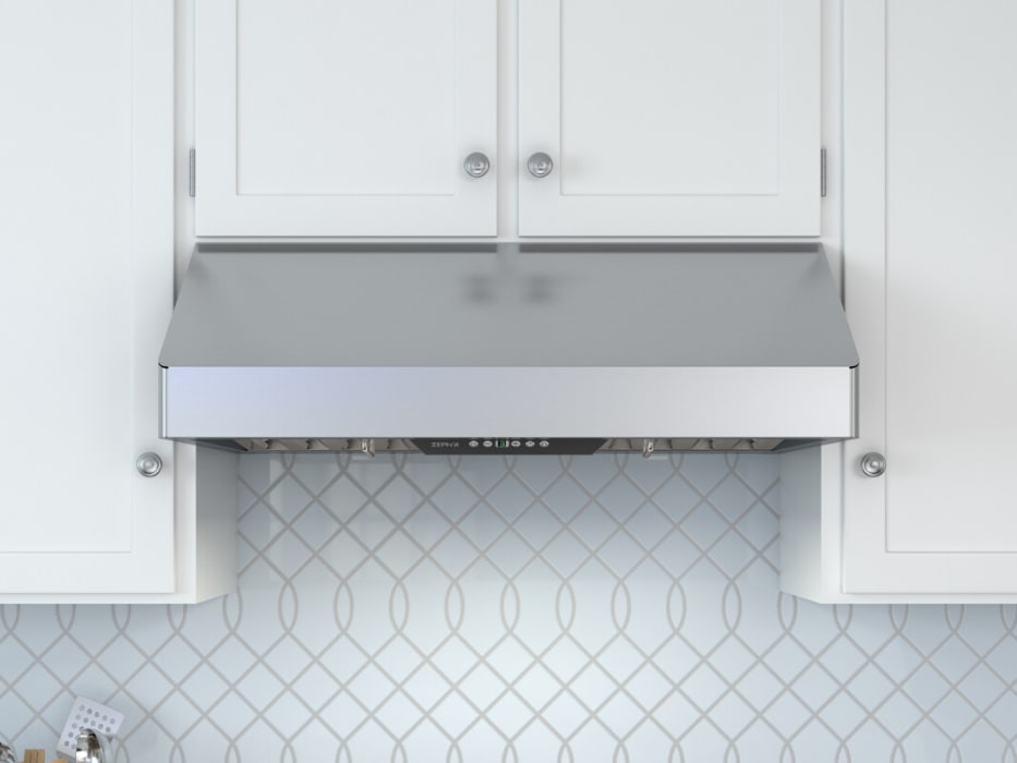 36 inch under cabinet vent hood outlet
