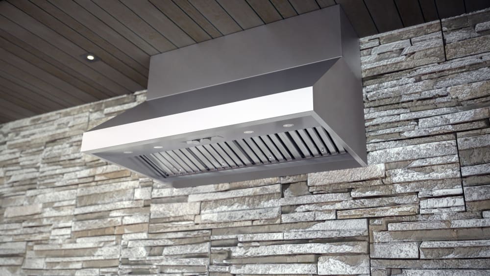 Zephyr AK7836BS Outdoor Wall Mount Hood with 3Speed 1,200 CFM Internal