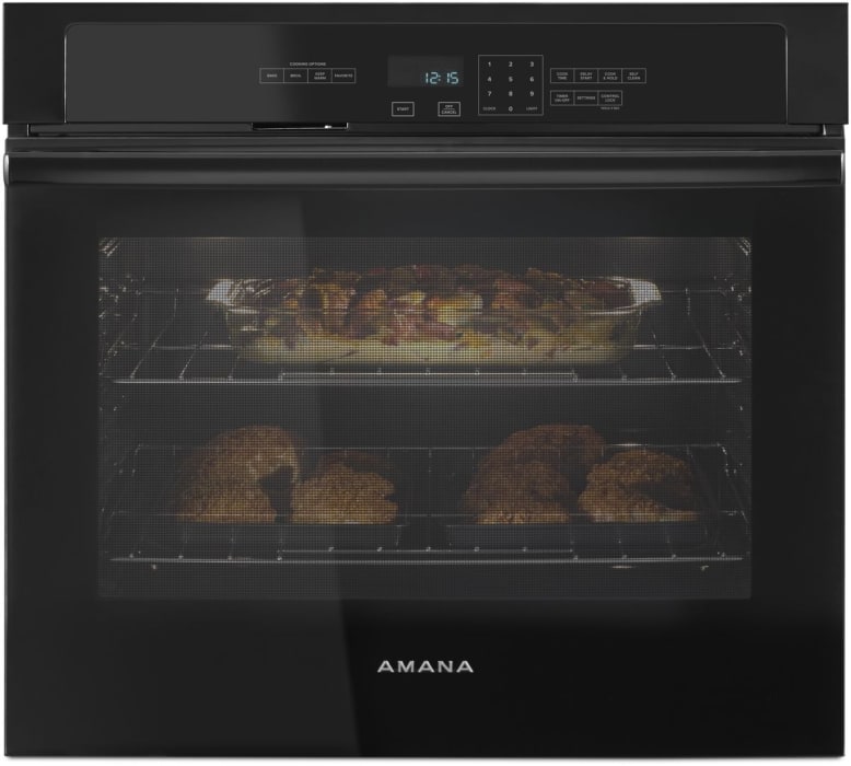 Amana AWO6317SFB 27 Inch Single Electric Wall Oven with 4.3 cu. ft