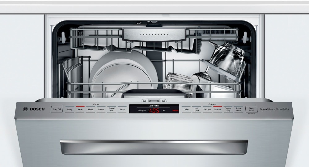 Bosch SHX88PZ55N 24 Inch Fully Integrated BuiltIn Dishwasher with 16