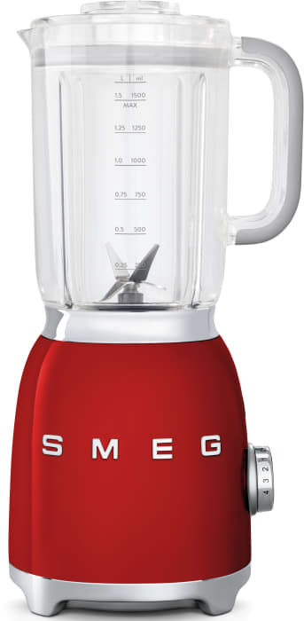 Smeg BLF01RDUS Countertop Blender with 48 oz. Capacity, 4 Speeds