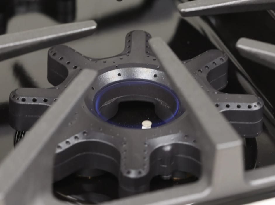 BlueStar BSDF488B 48 Inch Freestanding Dual Fuel Range with 8 Sealed Burners, Continuous Grates