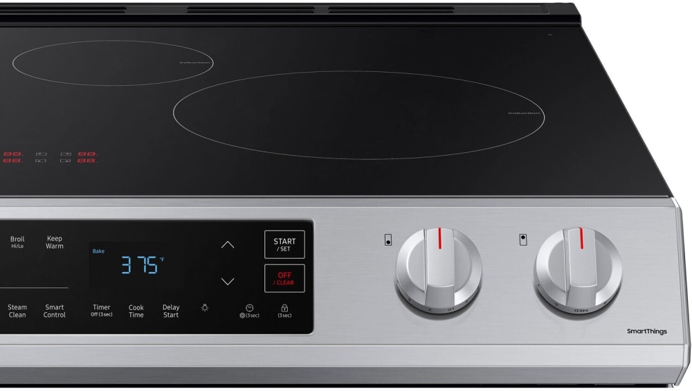 Samsung NE63B8211SS 30 Inch SlideIn Induction Smart Range with 4