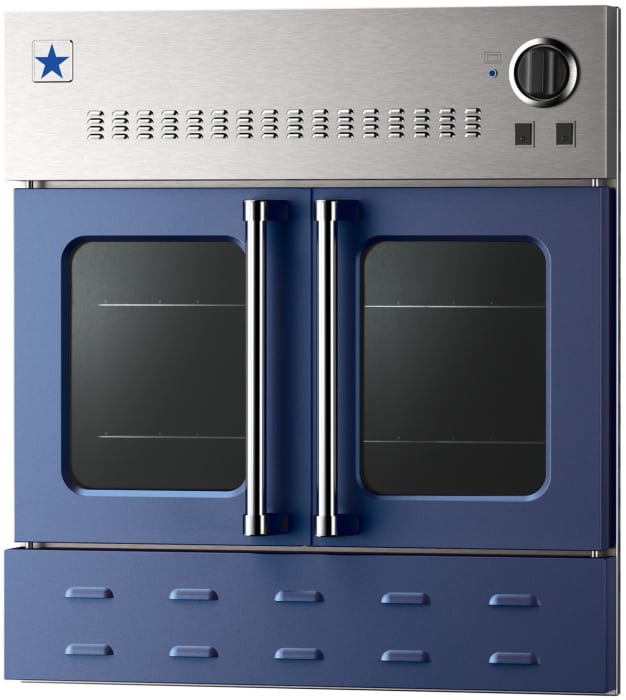 BlueStar BWO30AGSL 30 Inch Single French Door Gas Wall Oven with 25,000