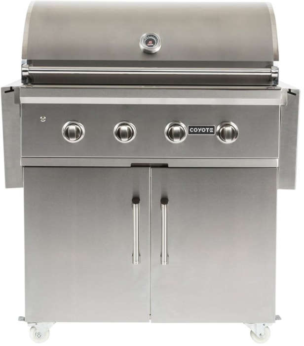 Coyote C2C36LP 36 Inch BuiltIn Grill with 4 Infinity Burners™, 875 sq