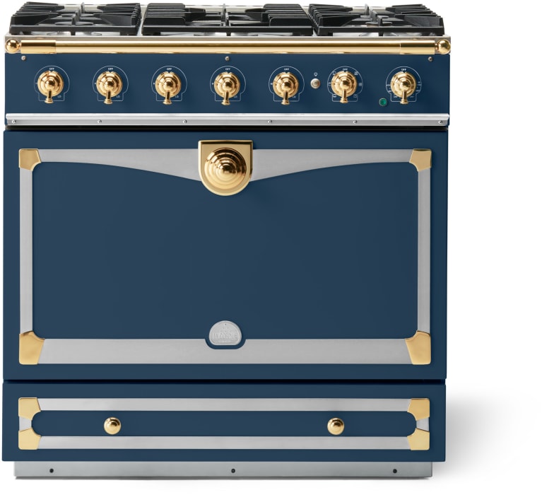 La Cornue C9HF 36 Inch Freestanding Dual Fuel Range with 5 Sealed