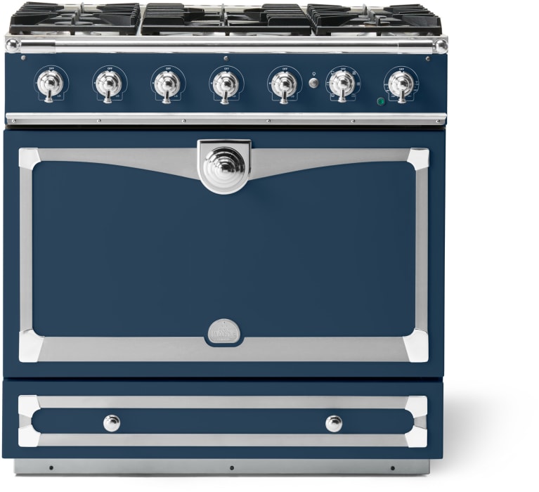 La cornue freestanding double oven dual fuel convection range best sale