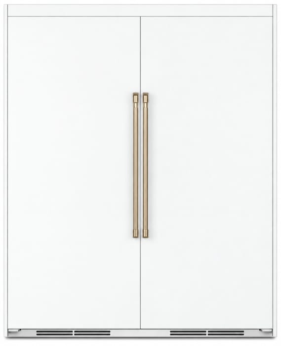 Cafe CAREFR4 Side-by-Side Column Set with 33 Inch Refrigerator and