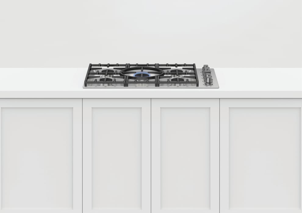 Fisher & Paykel CDV3365N 36 Inch Gas Cooktop with 5 Sealed Dual Flow ...