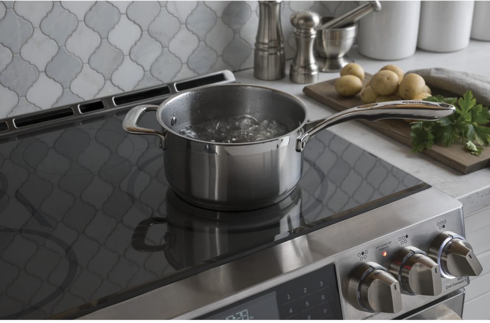 Cafe CHS985SELSS 30 Inch SlideIn Induction Electric Range with WiFi