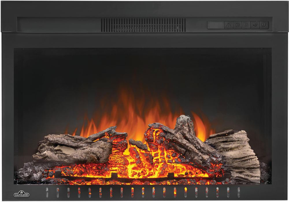 Napoleon Nefb29h3a Built In Electric Fireplace With Realistic