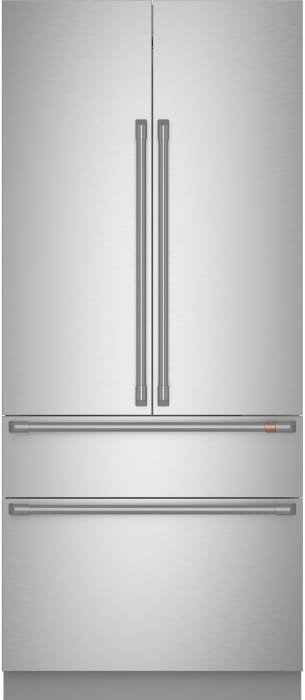 Convertible french top door refrigerator