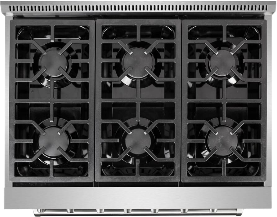 NXR AKD3605 36 Inch Professional Dual Fuel Range with 6 German Tower