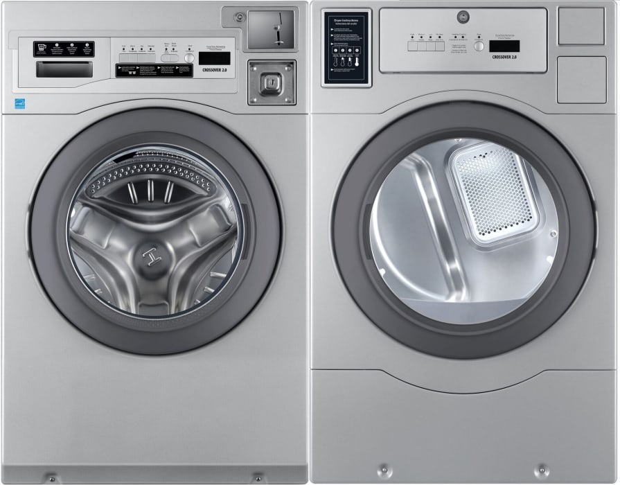 Silver washer and dryer set discount