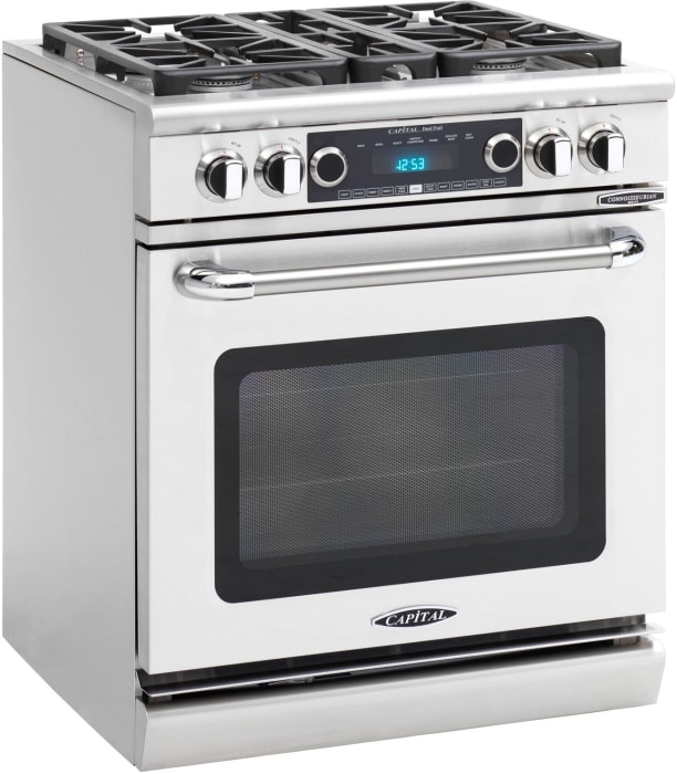 Capital CSB304N 30 Inch ProStyle Dual Fuel Range with 4 Sealed Burners
