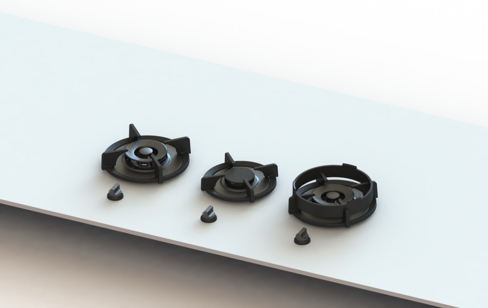 Pitt gas hobs top