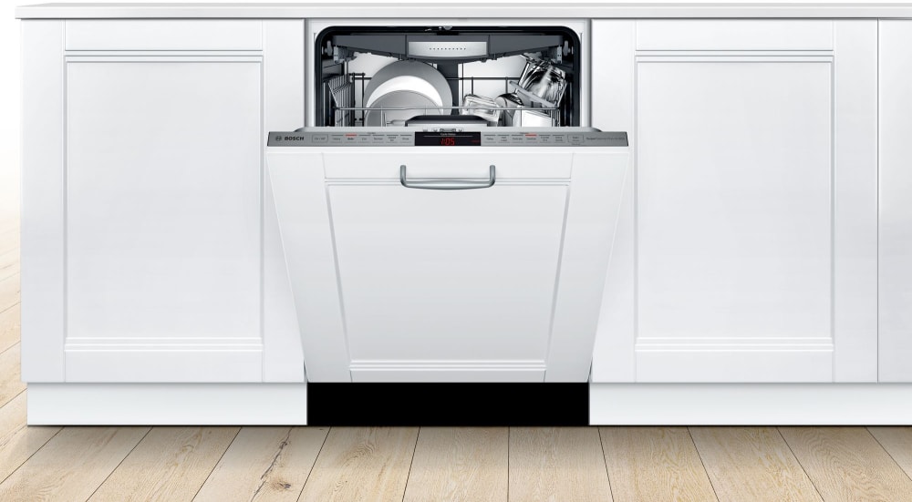 Bosch SHVM78Z53N 24 Inch Fully Integrated Panel Ready Dishwasher with 16 Place Settings, 6 Wash