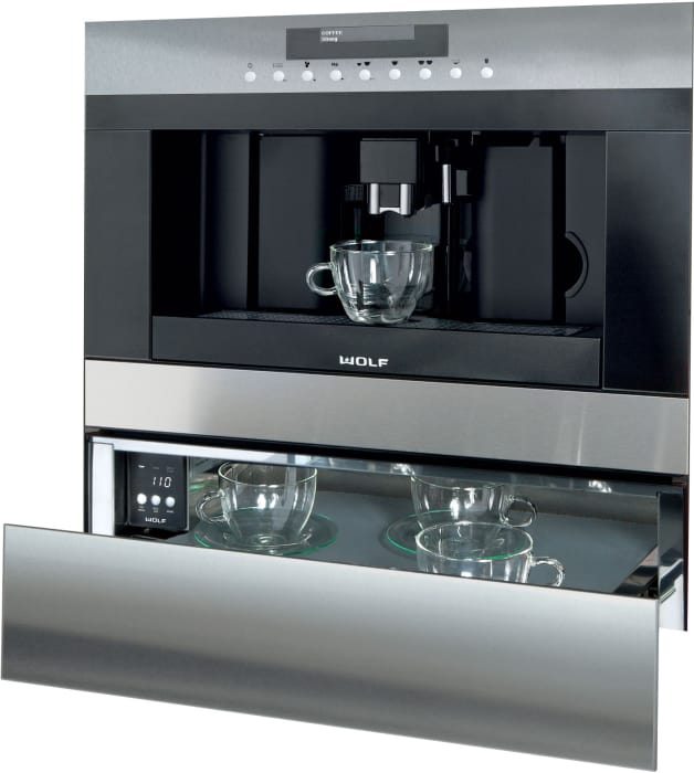 Wolf EC24S 24 Inch Builtin Coffee System with Adjustable Grinder, Auto