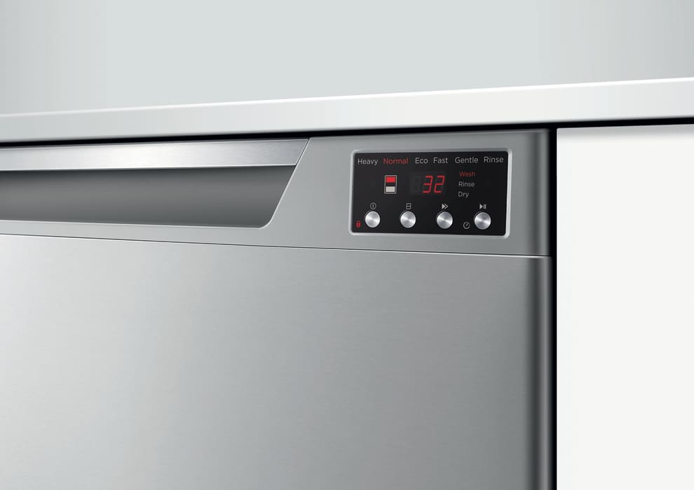 Fisher & Paykel DD24DAW8 SemiIntegrated Double Dishdrawer with 14