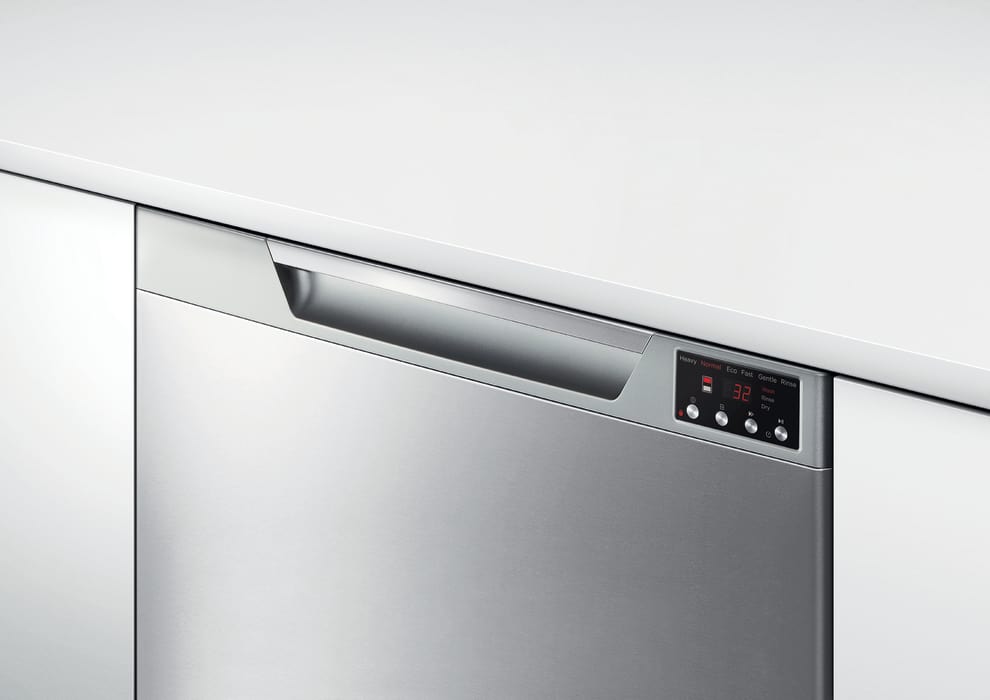 Fisher & Paykel DD24DAW8 SemiIntegrated Double Dishdrawer with 14