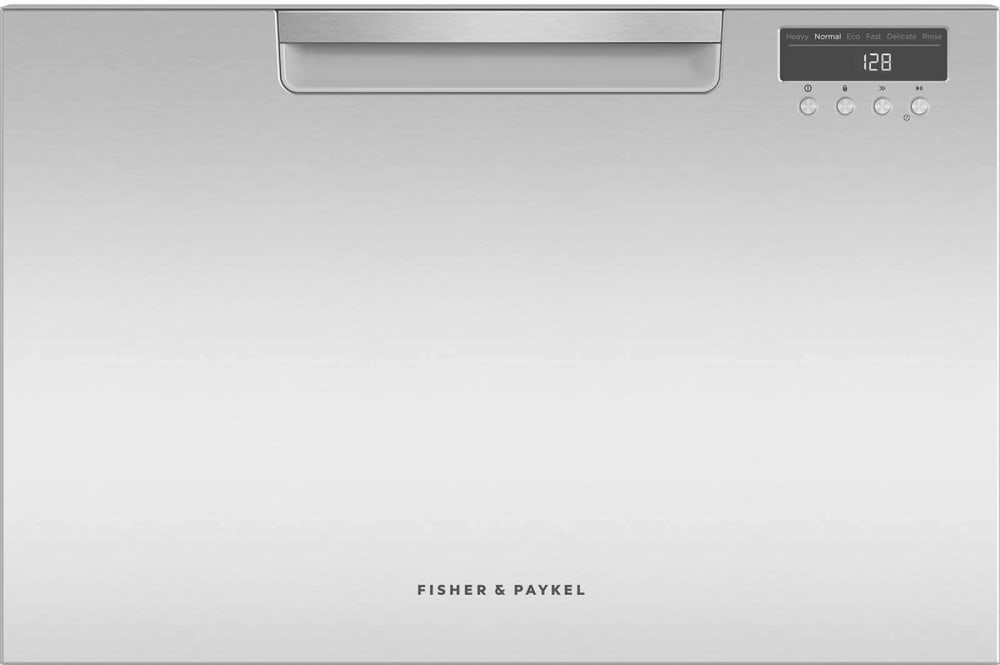 Fisher & Paykel DD24SAX9N 24 Inch Full Console Single DishDrawer Dishwasher  with 7 Place Setting Capacity, 6 Wash Cycles, 6 Wash Programs, Cutlery  Basket, Child Lock, Silence Rating of 45 dBA, ADA