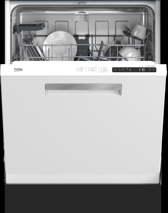 White integrated dishwasher hot sale