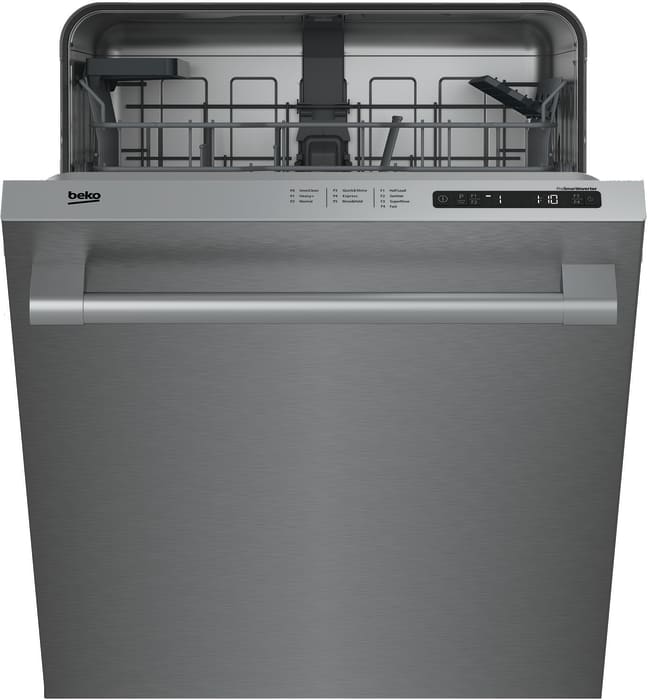 Beko DDT25401X 24 Inch Fully Integrated Dishwasher with 14 Place Settings, 5 Wash Cycles