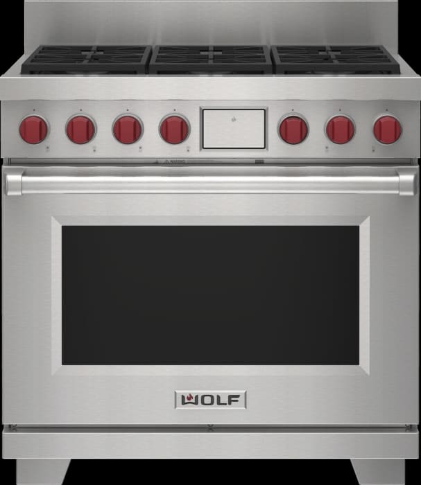 Wolf 9016119 5 Inch High Stainless Steel Riser for 36 Inch Range