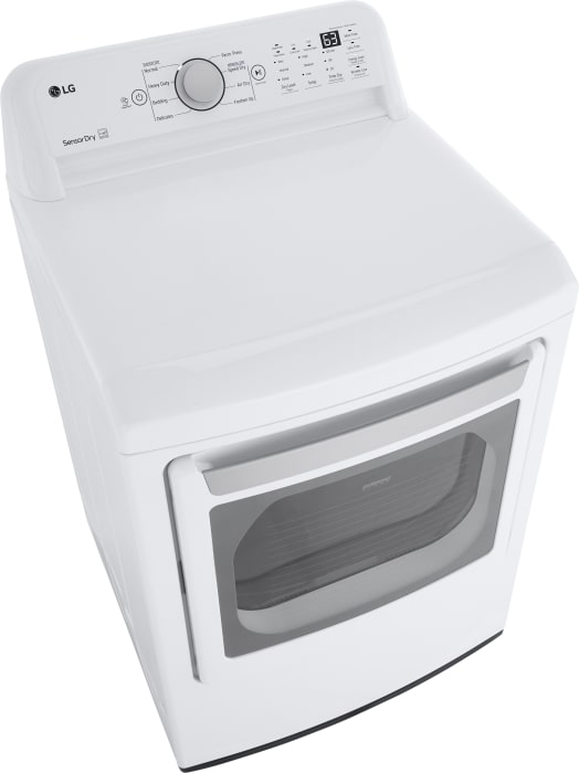 LG DLG7151W 27 Inch Gas Dryer with 7.3 Cu. Ft. Capacity, 8 Dryer