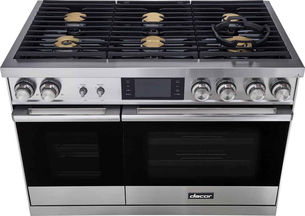 Dacor DOP48M86DLS 48 Inch Freestanding Professional Dual Fuel Smart