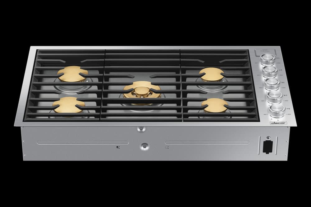Dacor DTG36M955FS 36 Inch Smart Gas Cooktop with 5 Sealed Burners