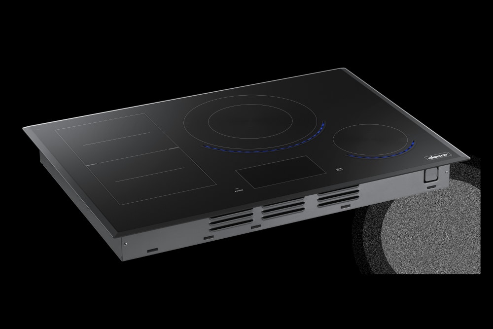 Dacor DTI30M977BB 30 Inch Smart Induction Cooktop with iQ Kitchen, Flex