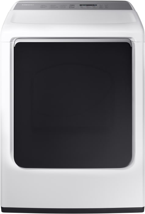 Samsung Dve54m8750w 27 Inch Electric Smart Dryer With Multi Steam Wi Fi Connectivity Sensor Dry Wrinkle Prevent Option Anti Static 12 Dry Cycles My Cycle Option Smart Care Energy Star Vent Sensor And 7 4 Cu
