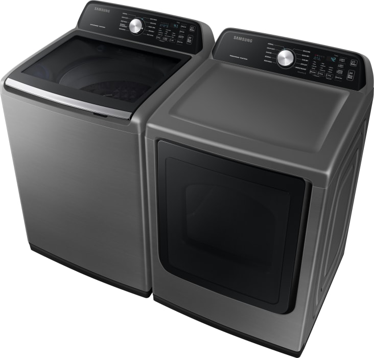 Samsung DVE45T3400P 27 Inch Electric Dryer with 7.4 Cu. Ft. Capacity