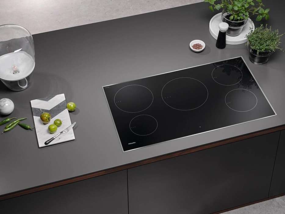 Miele KM7740FR 36 Inch Induction Smart Cooktop with 5 Cooking Zones