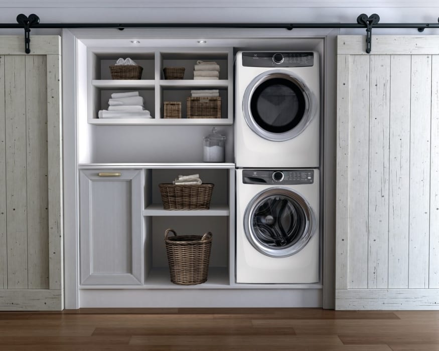 Electrolux EFME627UIW 27 Inch Electric Dryer with 8.0 Cu. Ft. Capacity