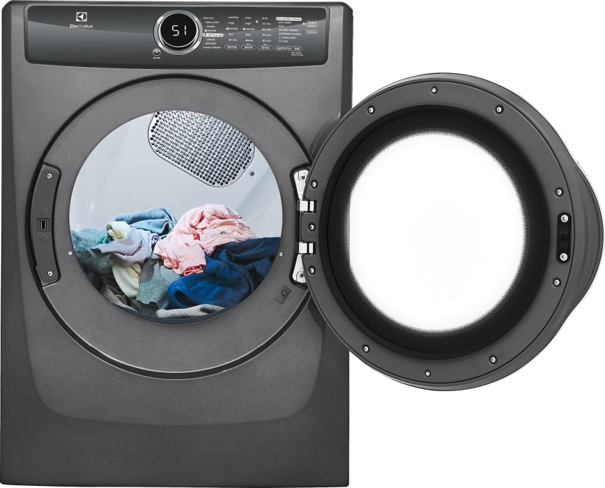 Electrolux EFME617STT 27 Inch 8.0 cu. ft. Electric Dryer with Moisture Sensor, Perfect Steam