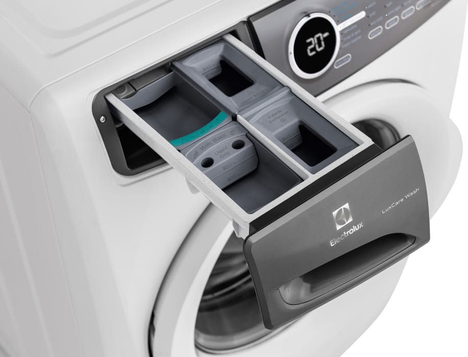 Electrolux EFLW417SIW 27 Inch 4.3 cu. ft. Front Load Washer with LuxCare Wash System, StainTreat