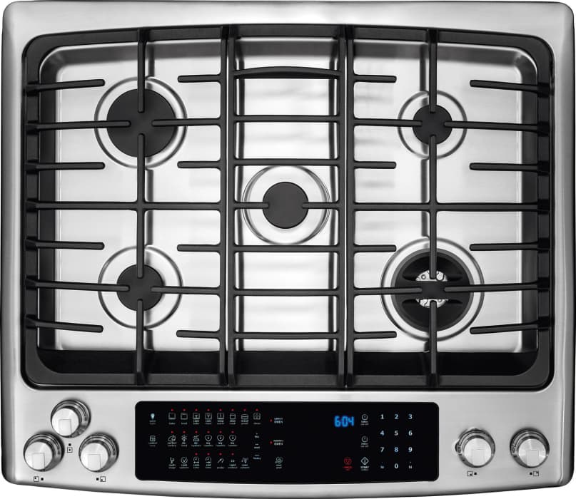 Electrolux EW30DS80RS 30 Inch Dual Fuel Slidein Range with 5 Sealed