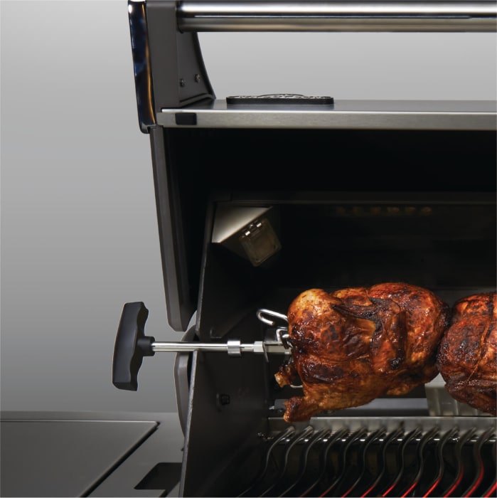 Napoleon 69411 Heavy Duty Rotisserie Kit for Medium Grills