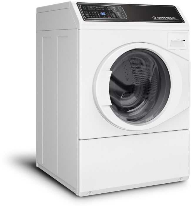 Speed Queen SPWADRGW70101 SidebySide on Pedestals Washer & Dryer Set