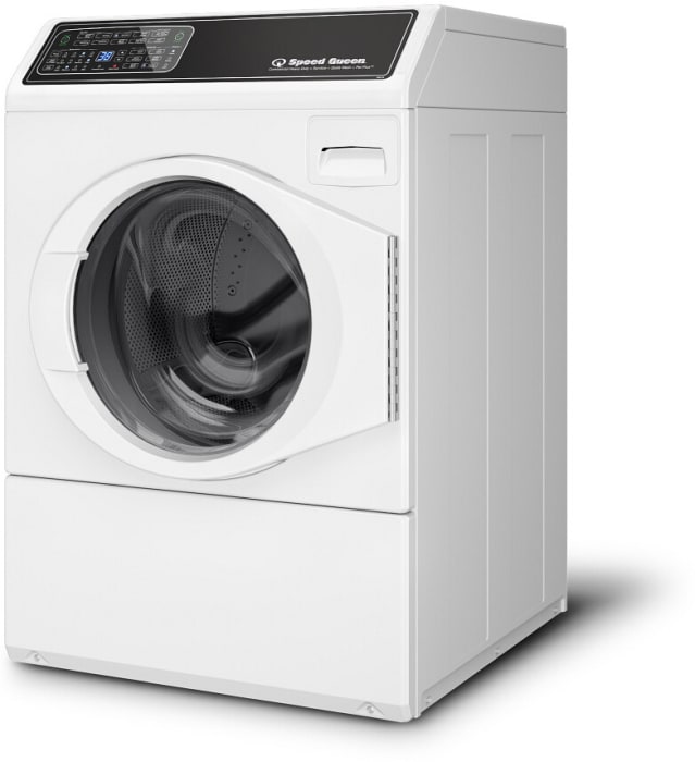 Speed Queen SPWADRGW70101 SidebySide on Pedestals Washer & Dryer Set